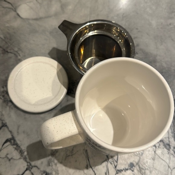 David tea mug with strainer and lid - Picture 3 of 4